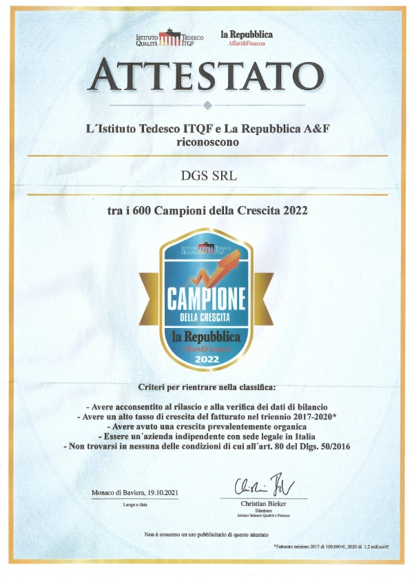 Certificato